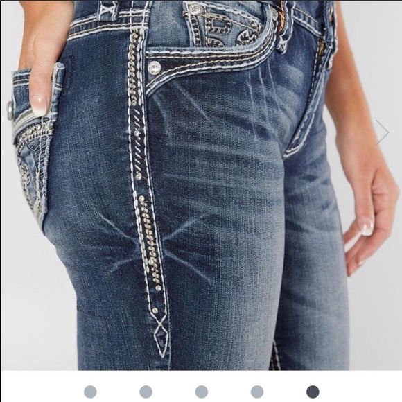 Rock Revival Easy Skinny Stretch Womens Jeans - Picture 3 of 8